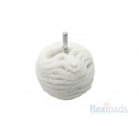 Flexipads White Microfine Scruff Ball 75 polírozógolyó