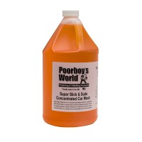 Poorboy's Super Slick & Suds Concentrated Car Wash autosampon (3,78 l)