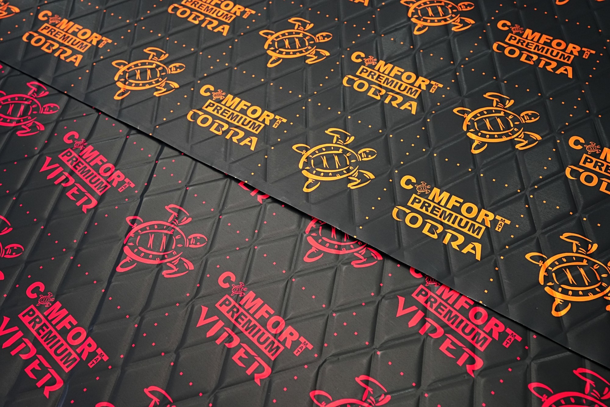 Comfortmat Cobra és Viper rezgéscsillapító anyagok