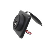 2x USB-A töltő, beépített, 5V, 4.2A MY1236