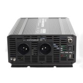 Szinuszos feszültség átalakító 12 V-tól 230 V-ig, USB, 2000 W - CAR2000-S