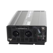 Feszültség átalakító 24V-tól 230V-ig + USB, 3000W - CAR3000-24V