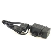 USB-A töltő fedéllel, 100 cm-es kábel MY1115