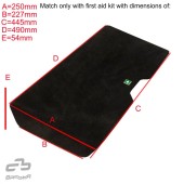 Basser 8"-es OEM mélyláda doboz Mercedes-Benz E-Class járművekhez