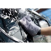 Purestar Plush Wash Mitt Gray mikroszálas mosó kesztyű