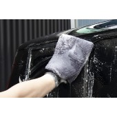 Purestar Plush Wash Mitt Gray mikroszálas mosó kesztyű