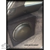 OEM mélyláda Basser 10" – Audi A6 kombi (C5)