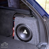 OEM Basser 10" hangdoboz BMW 5 (E39) Touring