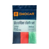 Ewocar Microfiber Cloths Set törlőkendő készlet (3 db)