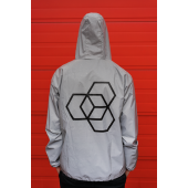 Carbon Collective 3M Reflective Waterproof Jacket fényvisszaverő kabát - XL