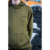 Pulóver Carbon Collective Hoodie Green - M
