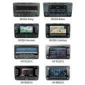 AUX bemenet a VW / Škoda / Seat autórádiókhoz
