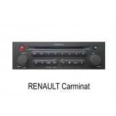 AUX audio bemenet Renault autórádióhoz
