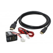 HDMI / USB aljzat Hondához