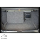 OEM mélyláda Basser 12" – BMW 5 (E60 sedan)