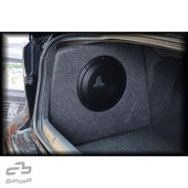OEM mélyláda Basser 10" – Mitsubishi Lancer sedan