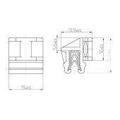 437434 kötegelőtartó