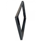 Adapter 9"-os autórádió 10"-os keretbe történő rögzítéséhez, fényes fekete