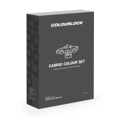 Átalakítható tisztító- és ápolókészlet COLOURLOCK by KochChemie Cabrio Colour Set szürkésbarna sötét