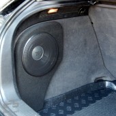 OEM mélyláda Basser 8" – Audi A3 8P