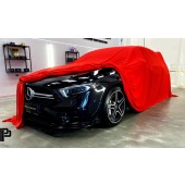 Poka Premium Equipment Premium quality car cover red - Hatchback / Sedan autóponyva
