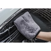 Purestar Plush Wash Mitt Gray mikroszálas mosó kesztyű