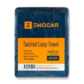 Ewocar Twisted Loop Drying Towel - Blue (50 x 70 cm) szárító törölköző