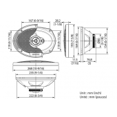 Kenwood KFC-S6966 hangszórók