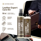 Kicsi autókozmetikai készlet bőrre Leather Expert - Leather Handbag Care Kit