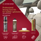 Autókozmetikai készlet bőrhöz Leather Expert - Leather Strong Care Kit