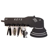 Poka Premium Hanger for car keys in shape of polishing machine with additional shelf  fali kulcstartó