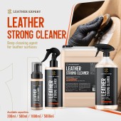Erős bőrtisztító Leather Expert - Leather Strong Cleaner (200 ml)