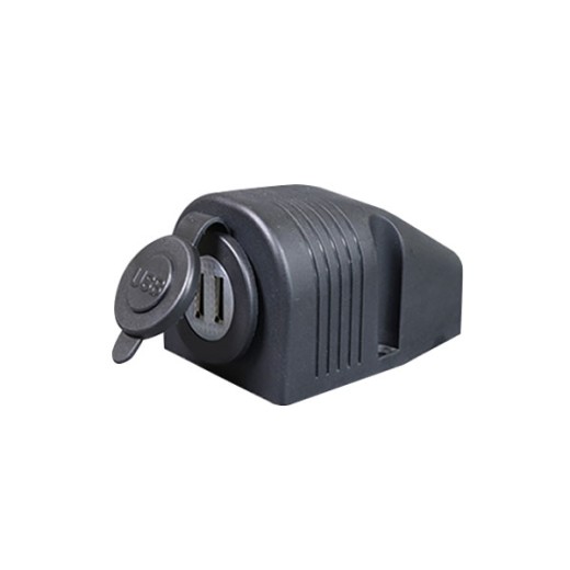 2x USB-A töltő fedéllel, szerelőlpanel MY1106-1H