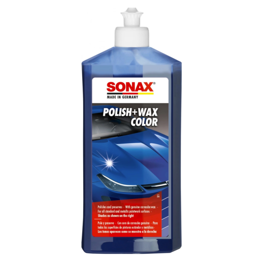 Sonax Polish+Wax Color Blau (500 ml)
