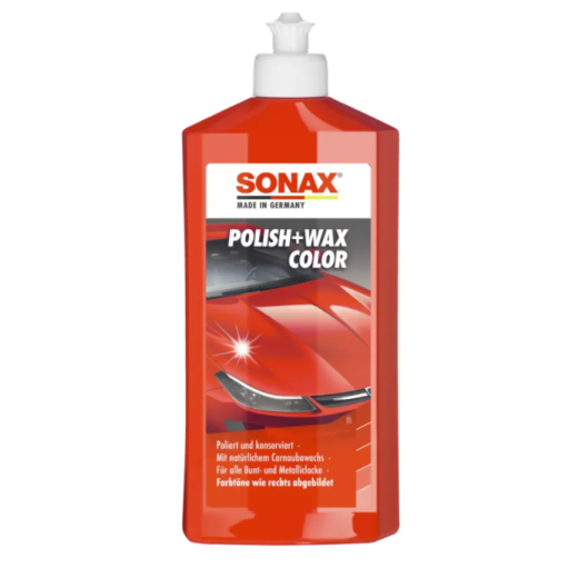 Sonax Polish+Wax Color Rot (500 ml)