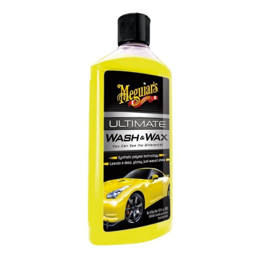 Meguiar's Ultimate Wash & Wax autósampon karnauba tartalommal (473 ml)