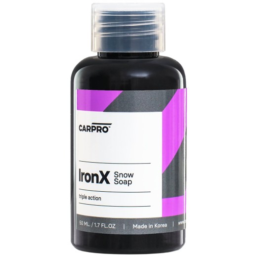 CarPro IronX Snow Soap repülőrozsda eltávolító autósampon (50 ml)
