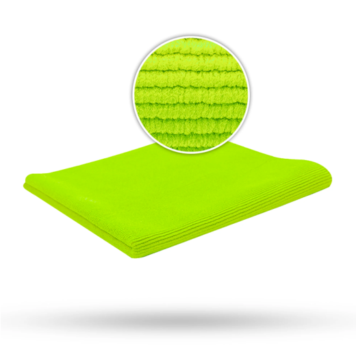 Liquid Elements Polishing Towel Green - 400 GSM 40 x 40 cm mikroszálas kendő