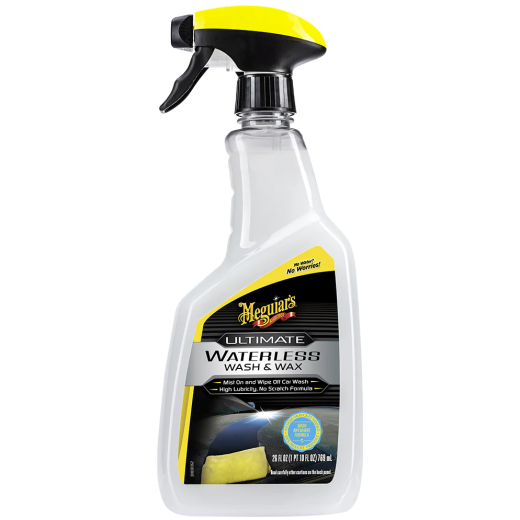 Meguiar's Waterless Wash & Wax öblítés nélküli termék viasz tartalommal (768 ml)