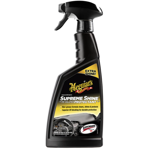 Meguiar's Supreme Shine Vinyl & Rubber Protectant védelem a belső műanyagokra (473 ml)