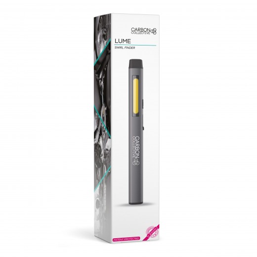 Carbon Collective Rechargeable LED Pen Light – LUME Swirl Finder zseblámpa