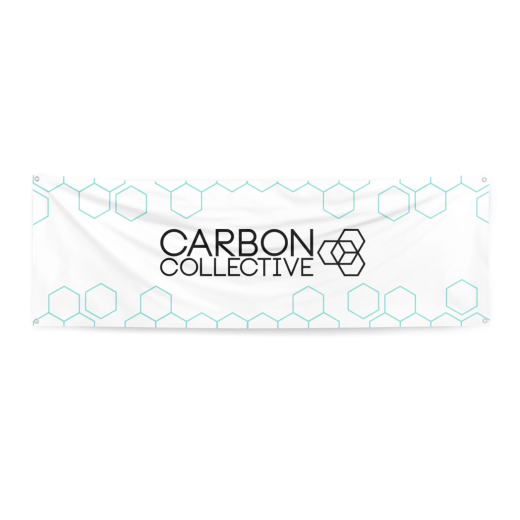 Banner Carbon Collective Műhely banner (fehér)