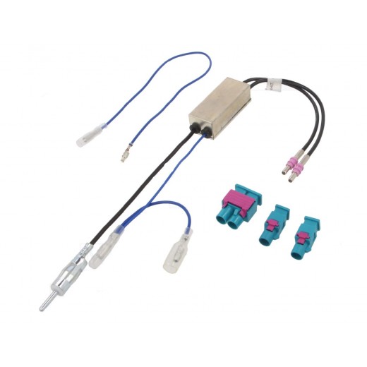 Per.Pic A9526D/DIPLE 2X FAKRA - FAKRA antenna tápegység és összekötő