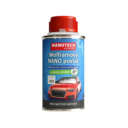 Nanotech-Europe Tungsten NANO bevonat - tisztító hatású motorolaj-adalék dízelmotorokhoz (110 ml)