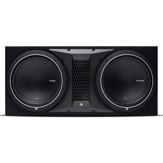 Rockford Fosgate PUNCH P1-2X12 mélynyomó boxban