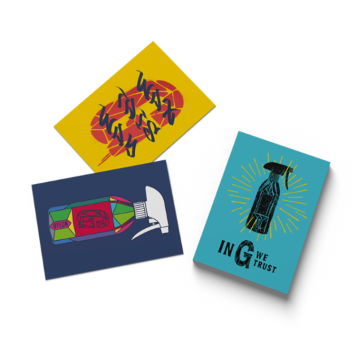 Gyeon G Postcards (3 pcs) képeslapok