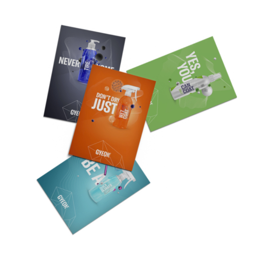 Gyeon Product Postcards (11 pcs) képeslapok