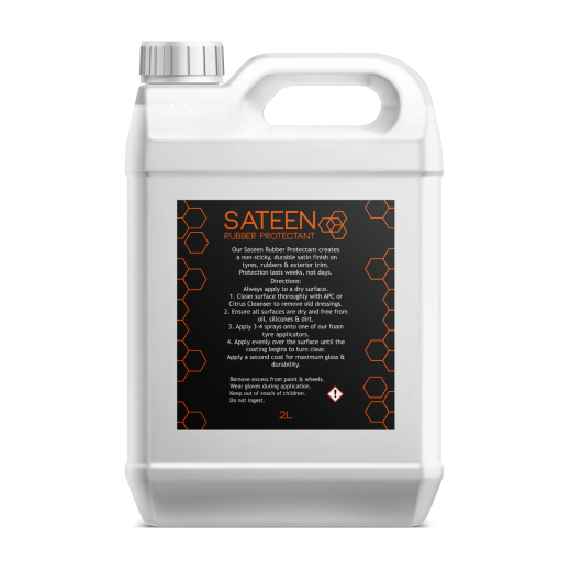 Gumiabroncsvédelem Carbon Collective Sateen Rubber & Tyre Protectant 2.0 (2 l)