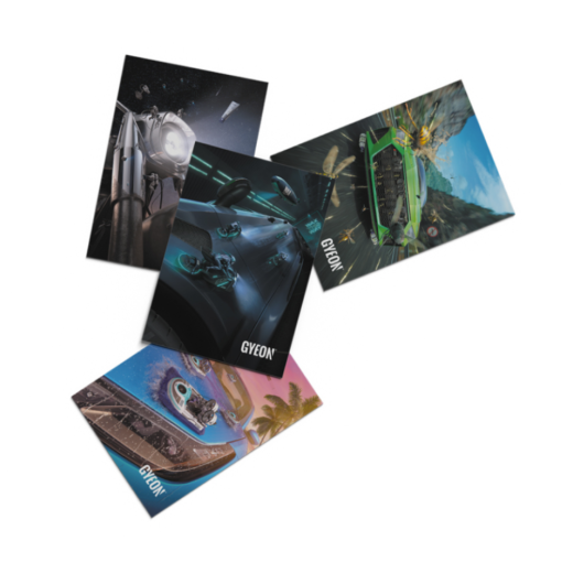 Gyeon G-Army Postcards (12 pcs) képeslapok