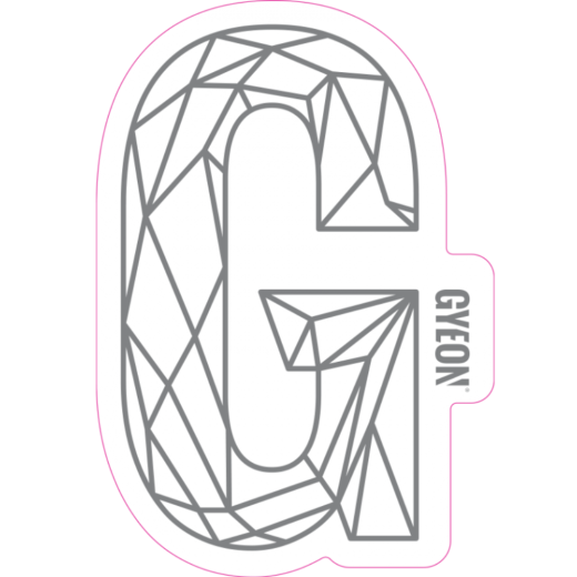 Gyeon G Sticker Silver (200 mm x 131,3 mm) matrica